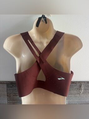 Brooks Dare Sports Bra Womens XS/S High Impact Running Strappy Back A B Cup